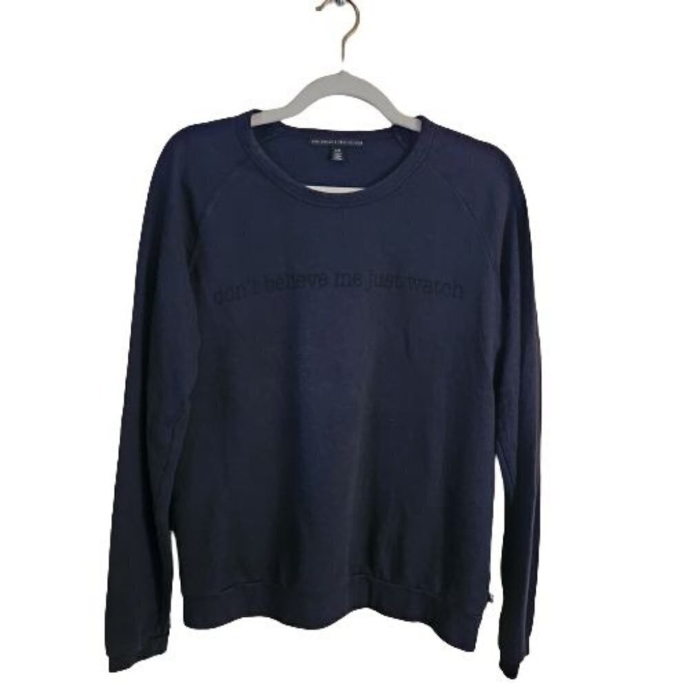 Joan Smalls X True Religion Don't Believe Me Sweatshirt Size L - Picture 3 of 8